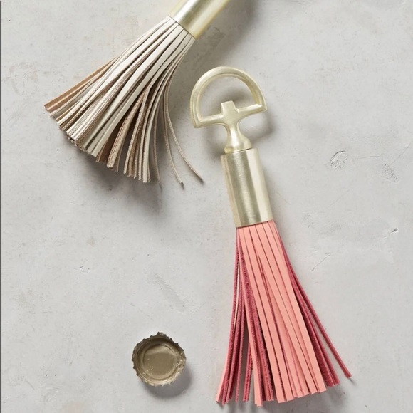 Anthropologie Other - Anthropology Pink Tassel Bottle Opener NWOT Anthropologie Other - Anthropology Pink Tassel Bottle Opener NWOT
